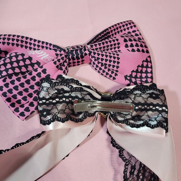 Ma*rs Hair Bow Ribbon Gyaru Accessories Lot Bling Agejo Gyaru Gal Style Pink Y2K main image 15